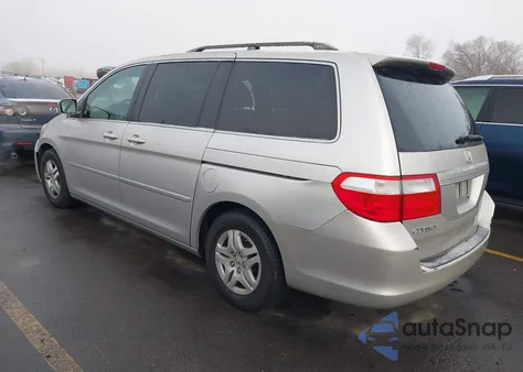 2007 Honda Odyssey Ex-L из США, поврежденный, VIN 5FNRL38627B460412